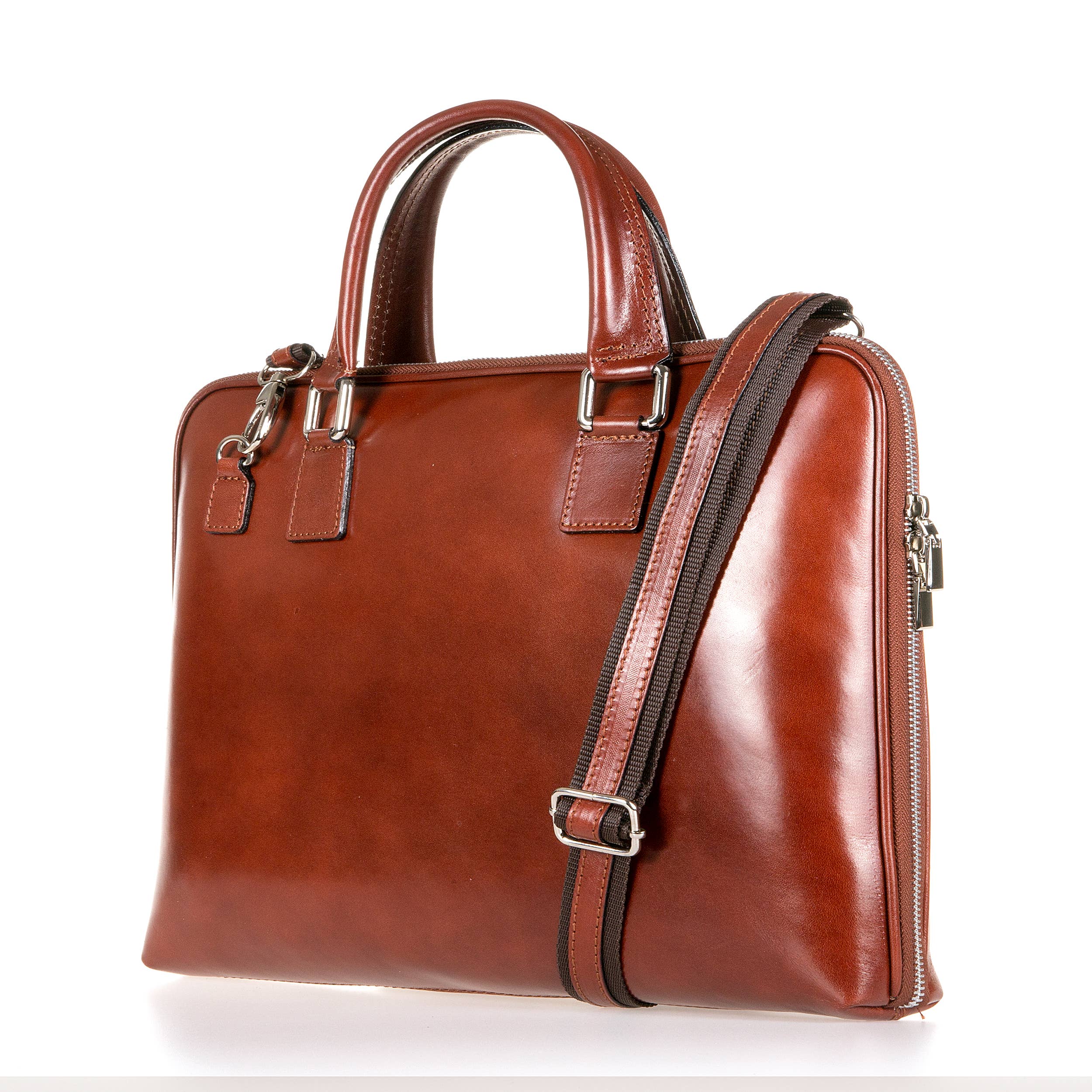 Italia In Progress - Vente Porte-document – unisexe - JULIUS sac en cuir 100 % pour documents et ordinateur 15 pouces11