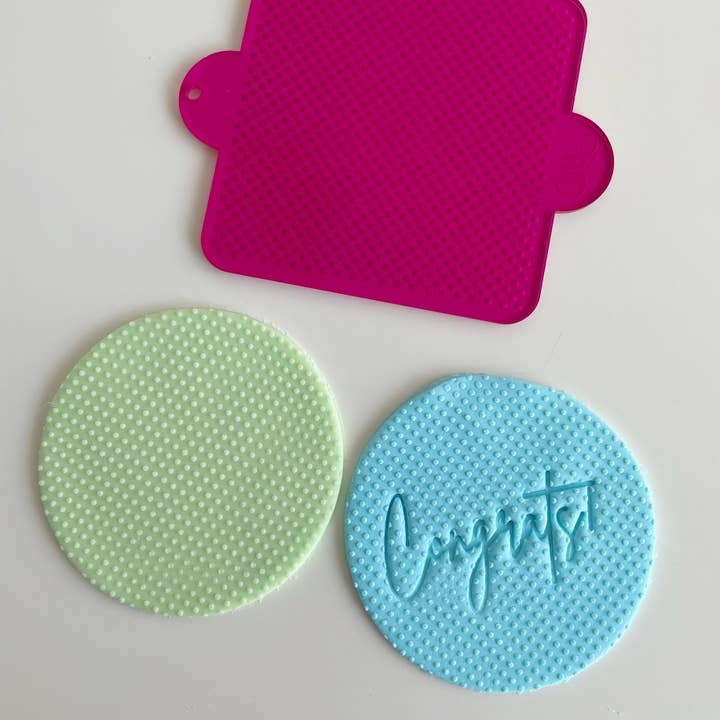 Micro Dot Embosser. Spotty Background Detail. for wholesale by Welshcrafter Design