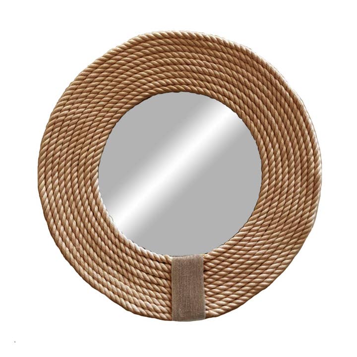 Miroir Rond Beige en Corde de Coton Bohème et autres tendances Résultats pour disque coton mural en vente B2B. Retours gratuits et paiement à 60 jours sur Faire sur Faire.