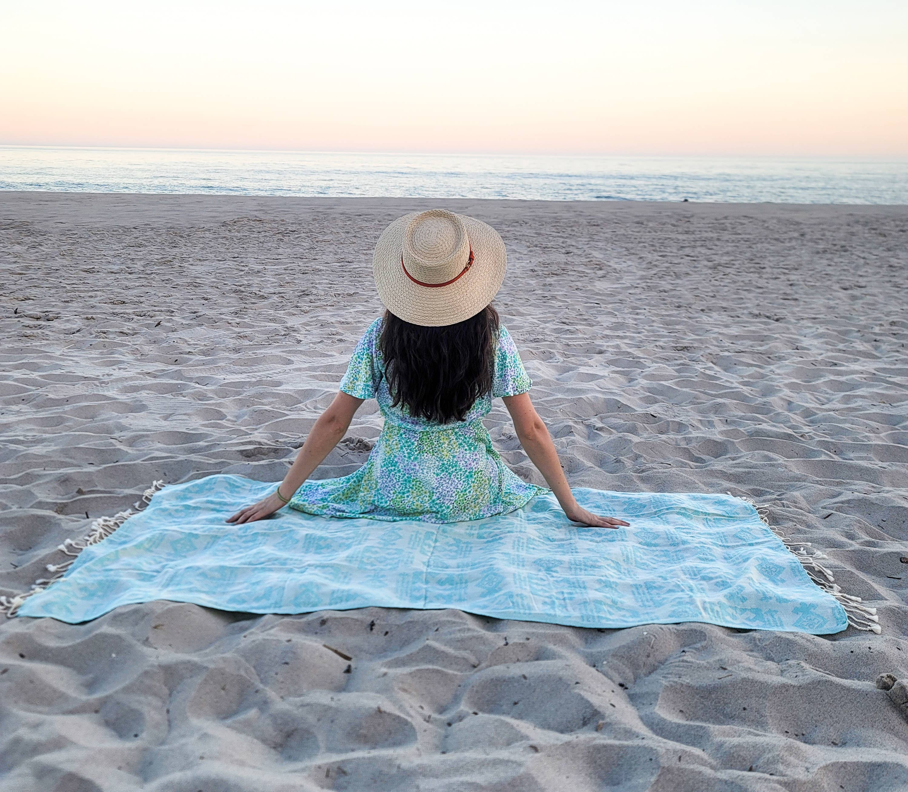 Kalkedon Towels – wholesale Beach towel – Mexican Blanket | Aztec Throw | Oversized Turkish Towel6