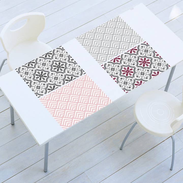 Le Grand Cirque - Wholesale Placemat - Castiglione Vinyl Placemat Grey 48x36cm2