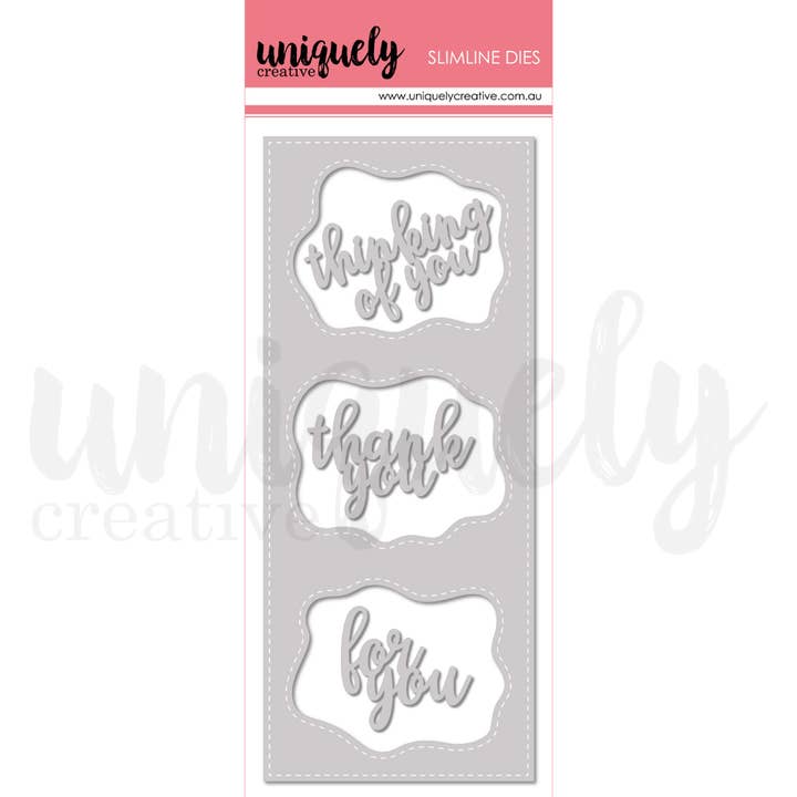 Uniquely Creative - Wholesale Craft supplies - Slim 3 Irregular Window Die