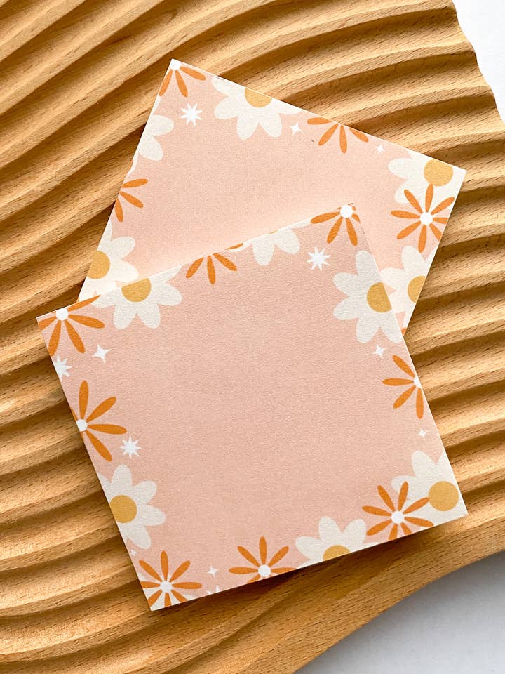 Ditsy Daisy Sticky Notes for wholesale by Created By Christine