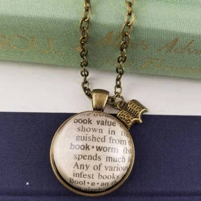 Book Page Pendants- Mixed Assortment for wholesale by Erin Casey Crafts