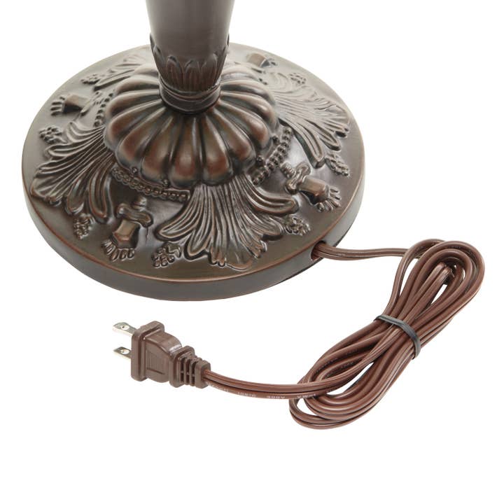River of Goods - Wholesale Accent/Desk Lamp - Baroque Stained Glass Table Lamp with Cabochons8