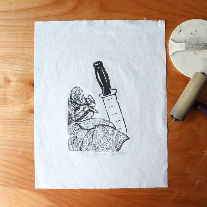 Hori-Hori - Linocutstryck för wholesale av Camp Copeland Studio