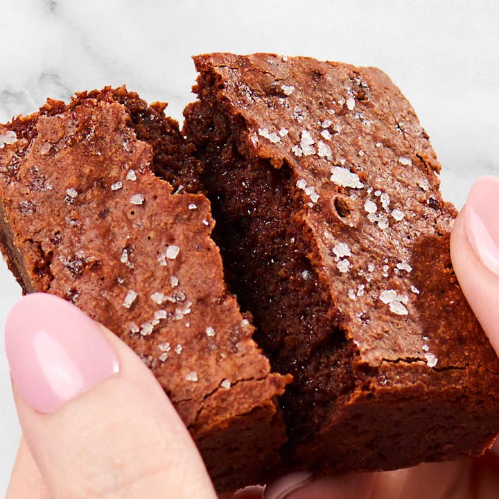 LEXINGTON BAKES - Wholesale Brownie - Fleur de Sel Brownies • 6 Pack1