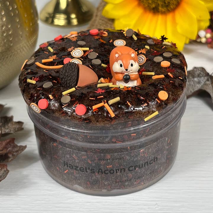 Hazel Slimes - Wholesale Putty/slime – Child - Hazel’s Acorn Crunch Slime