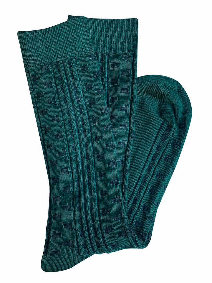 Tightology - Wholesale Socks – Unisex - 'Industry' Green Merino Wool Socks2