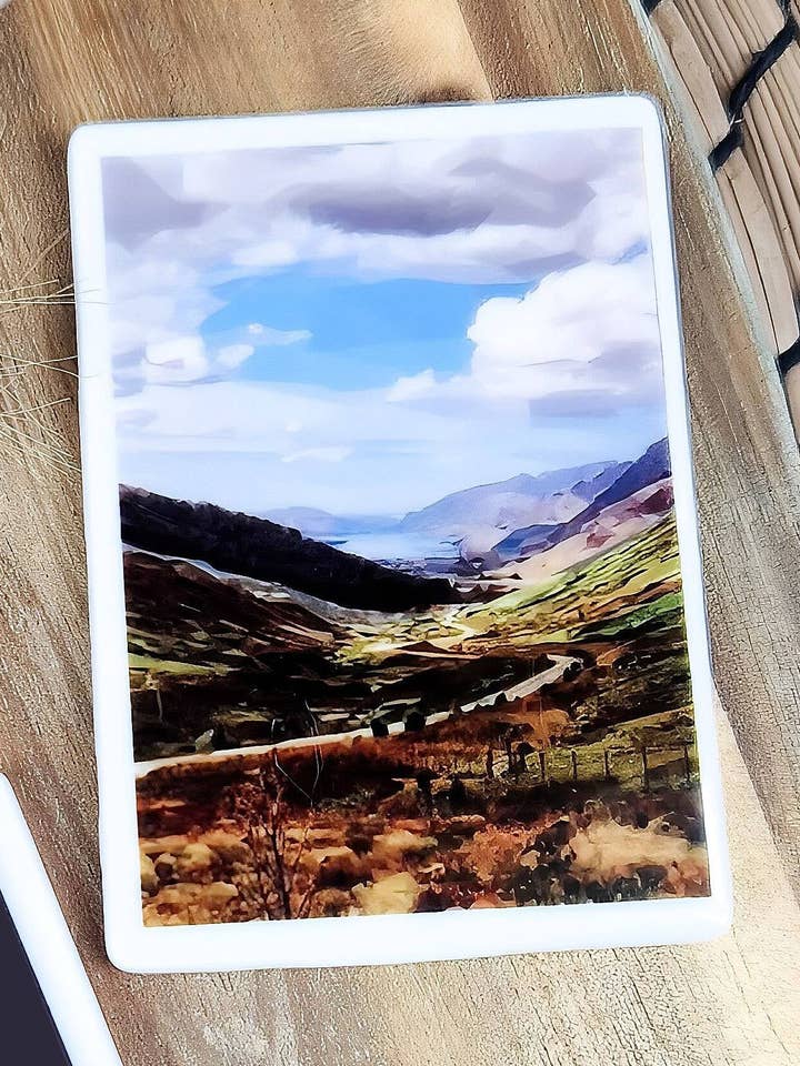 GLEN DOCHERTY Ceramic Fridge Magnet *NEW for wholesale by Louise Jennifer Design
