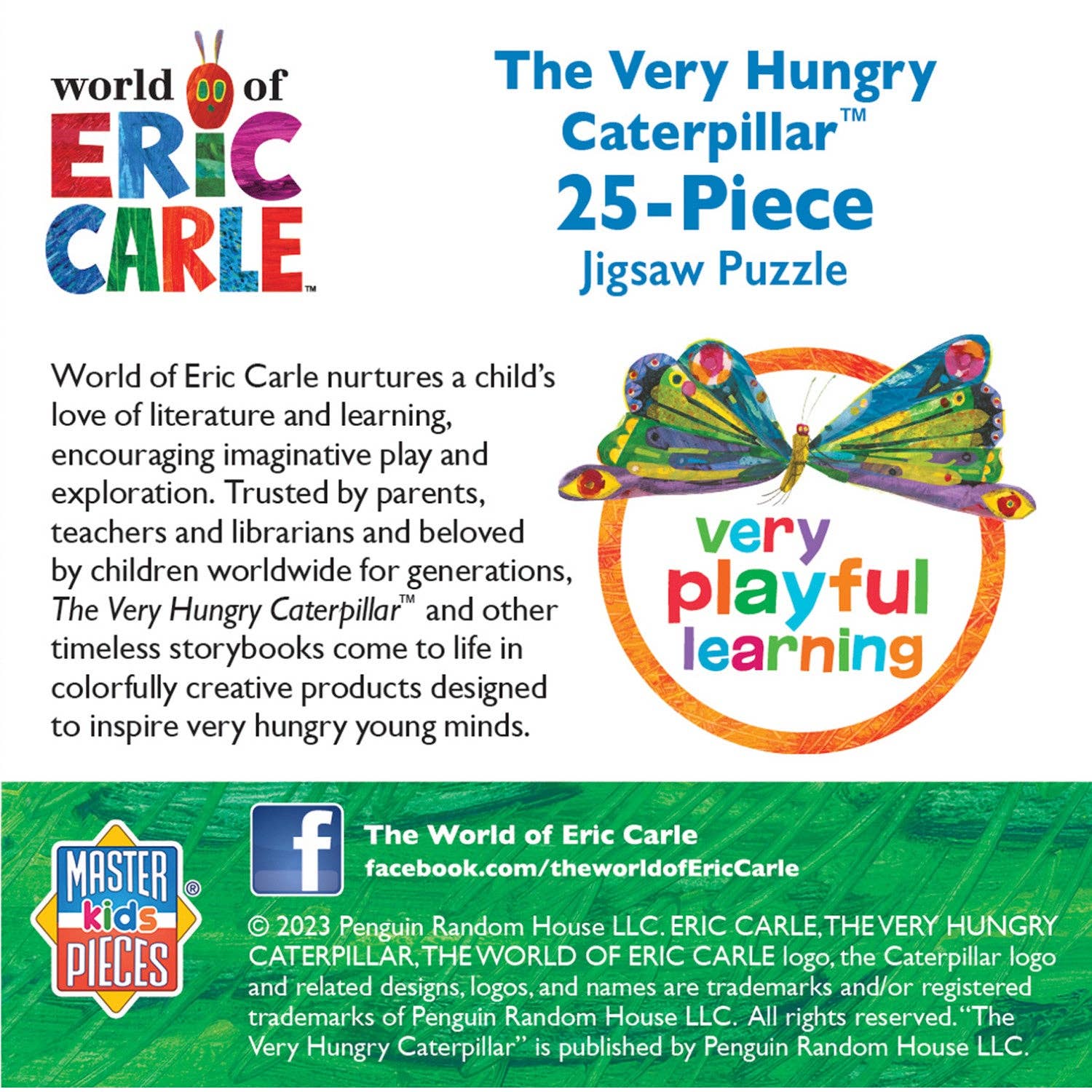 Masterpieces Puzzles - Wholesale Puzzle - Kids - World of Eric Carle - Hungry Caterpillar 25 Piece Puzzle2