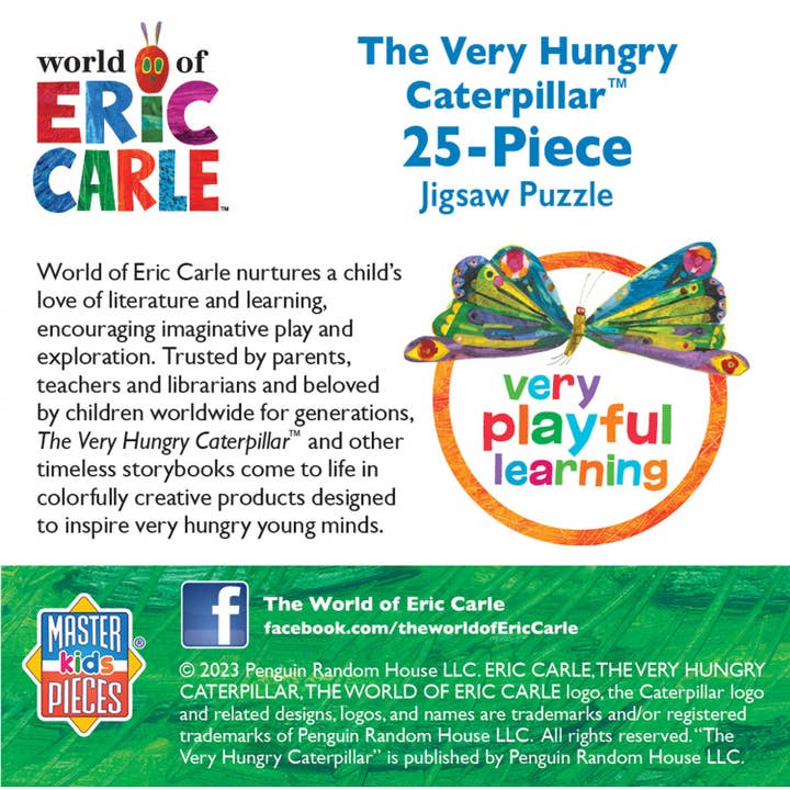 Masterpieces Puzzles - Wholesale Puzzle - Kids - World of Eric Carle - Hungry Caterpillar 25 Piece Puzzle2