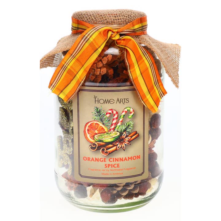 Orange og kanel krydderi stor krukke for engroshandel hos HomeArts