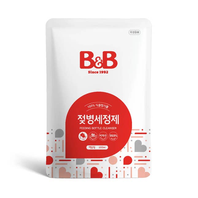 B&B Sutteflaske Rengøringsmiddel (Flydende Type) Refill 500ml for engroshandel hos K-baby