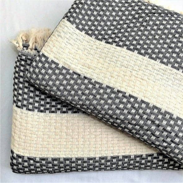 Tayf – wholesale Prydnadsfilt – Istanbul handgjord pläd i ekologisk bomull4