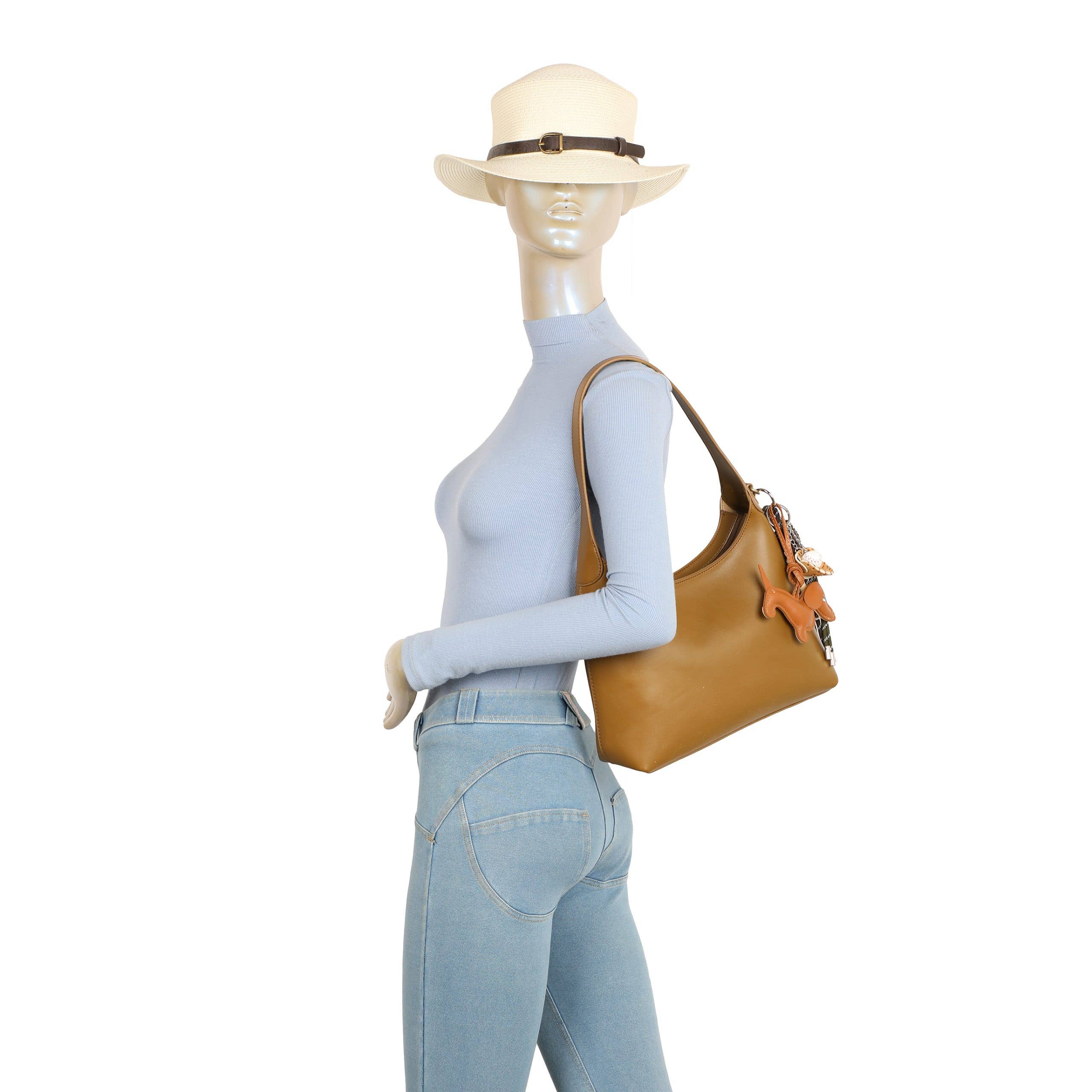 Ellas Trading – wholesale Shoulder bag – women's – Shoulder Hobo Handbag Armpit Purse with Cute Charms12