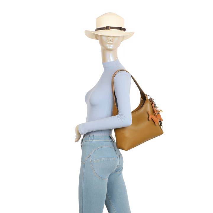 Ellas Trading – wholesale Shoulder bag – women's – Shoulder Hobo Handbag Armpit Purse with Cute Charms12