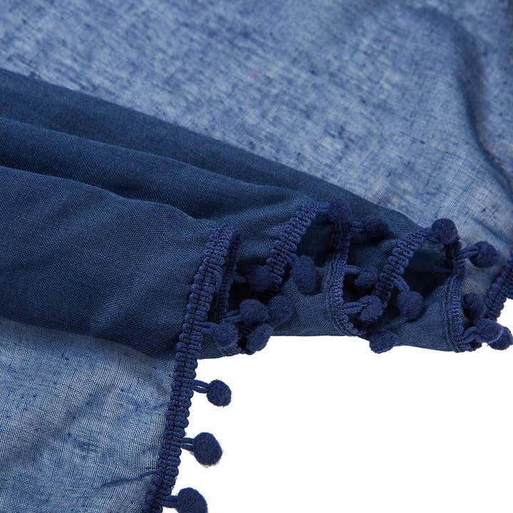 Marina Militare Sciarpa Elvia in cotone blu marino in vendita all'ingrosso su Faire