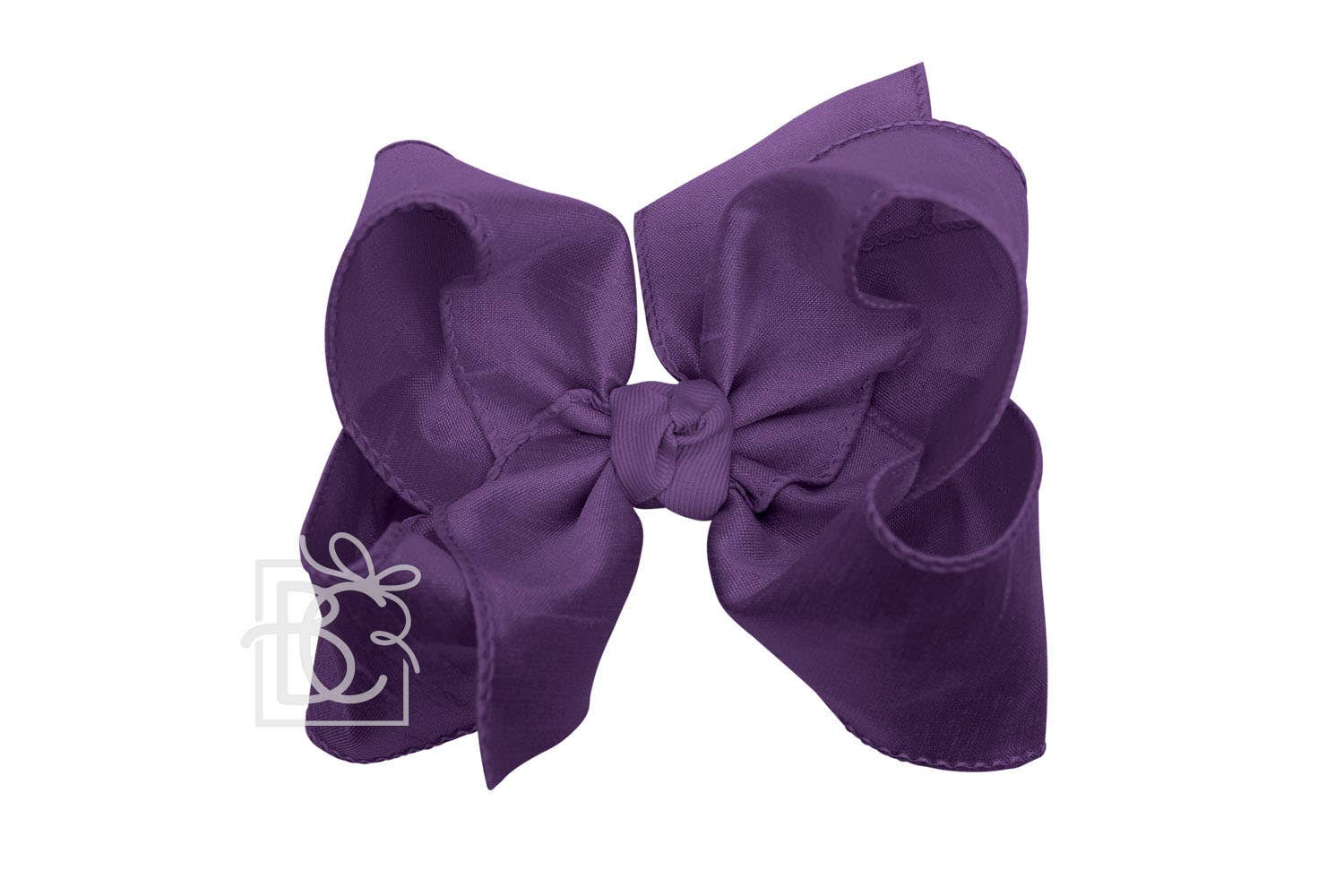 Beyond Creations, LLC - Wholesale Hair Bow - Kids - SILK BOW ON CLIP12