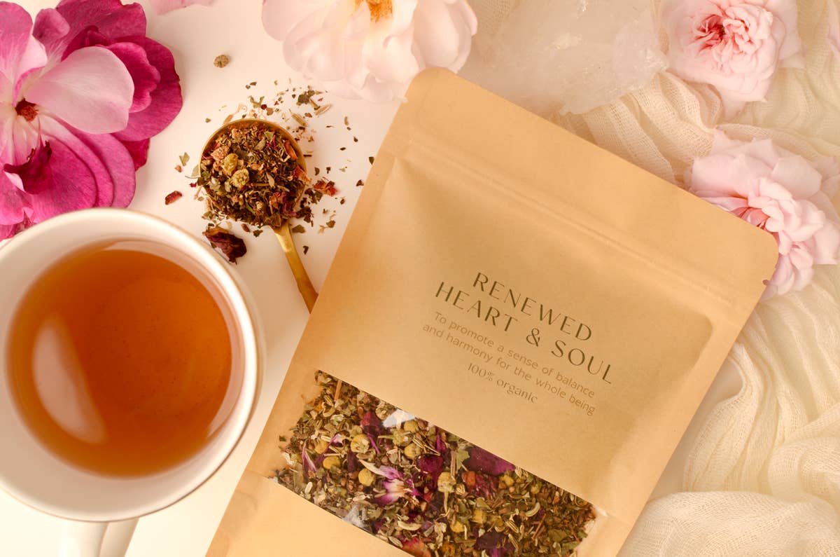 Wild Woman Herbal Apothecary - Wholesale Gezondheid/Detox thee - Vernieuwde Hart & Ziel Kruidenthee | Adaptogene Stressondersteuning4