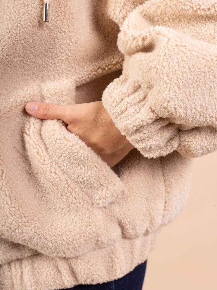 Pépouz' Paris - Wholesale Jacket - Women's - PV2549 zipped fleece hoodie4