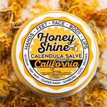 Honey Shine Ringelblumensalbe für den Großhandel von Honey Shine Calendula | Danielle Rae Calendula Co