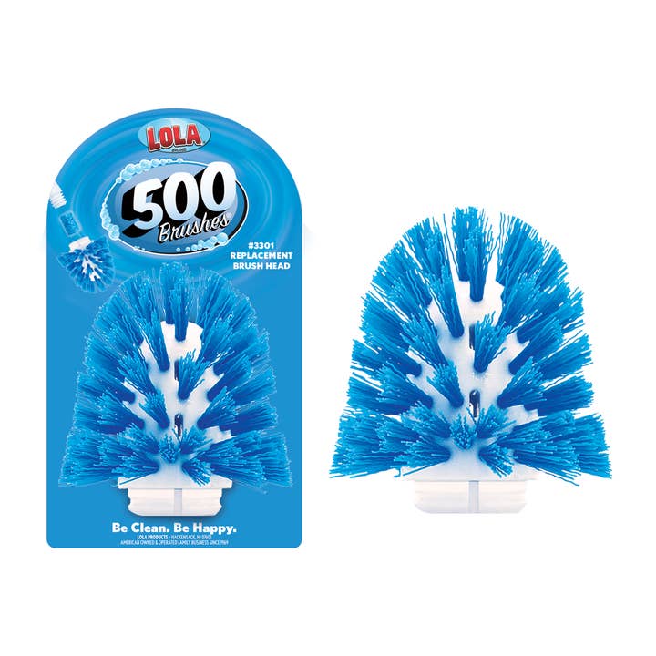 500 borstar ersättningsborsthuvud för toalettborste - 1 styck för wholesale av LOLA
