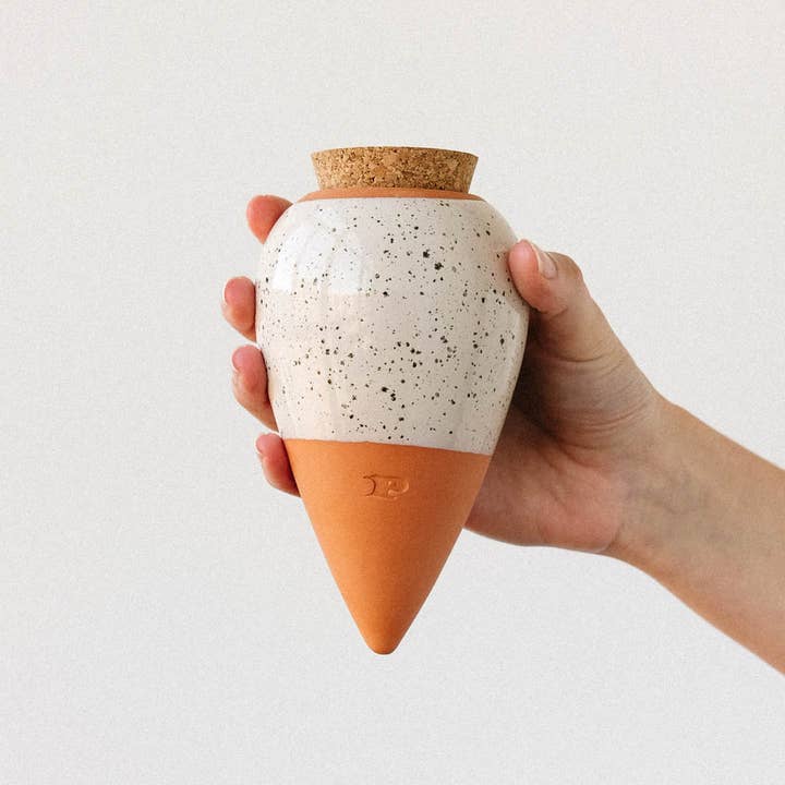 Olla - Blanco moteado (más vendido) para venta al por mayor de Pepin