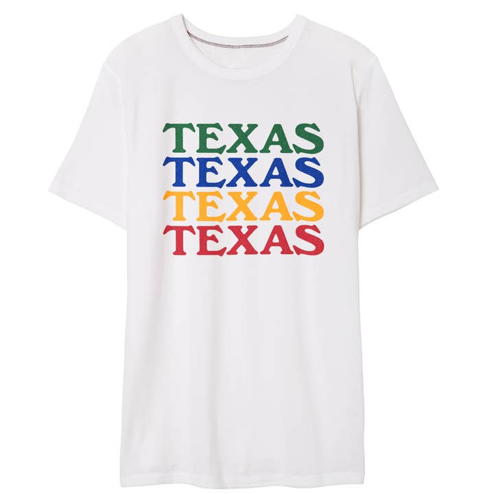 Texas Texas Texas Texas T-Shirt pour la vente par NORMAN ROSCOE