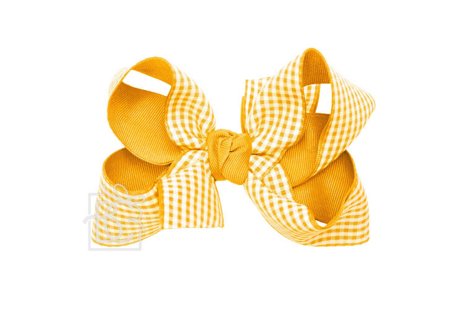 Beyond Creations, LLC - Vente Nœud pour cheveux – enfant - Nœud superposé en vichy et gros-grain sur pince12