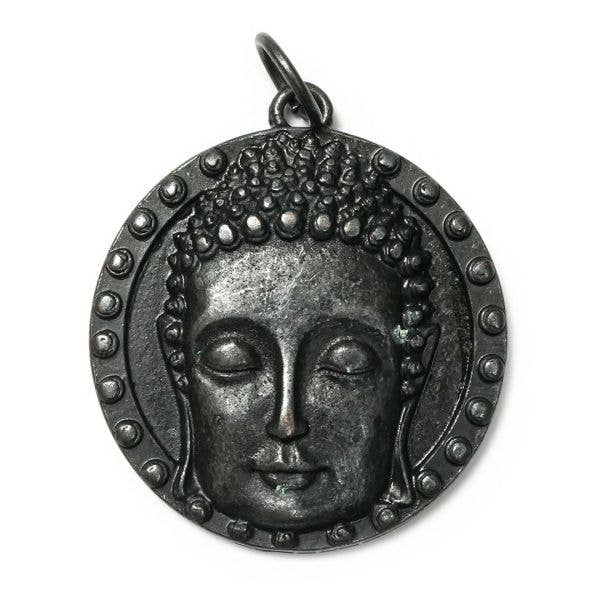 Buddhasmile Blackbeauty, Amulett L für den Großhandel von SchauTime