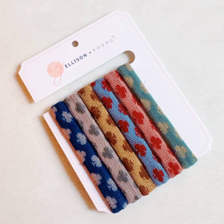 Ellison+Young - Wholesale Hair Tie - Worlds Best Everyday Hair Ties Set Of 6
