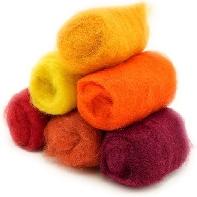 Woolbuddy - Wholesale Craft Supplies - Corriedale Wool Fiber Sampler – Natural Roving for Spinning 5