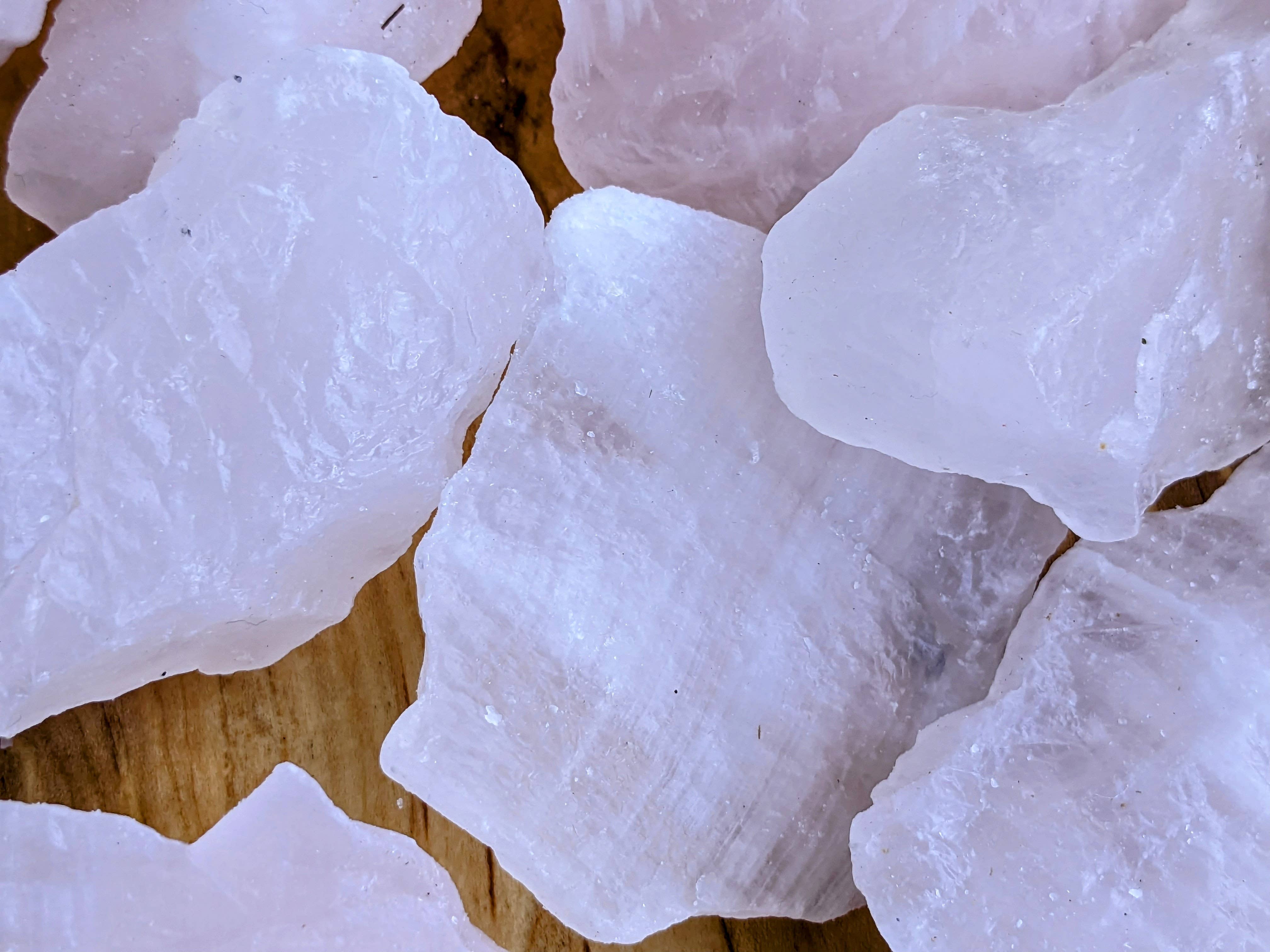 Jensen Rocks - Wholesale Spiritual Stone/Crystal - Mangano Calcite Rough Chunks - 1-6 LB Lots - UV Reactive6