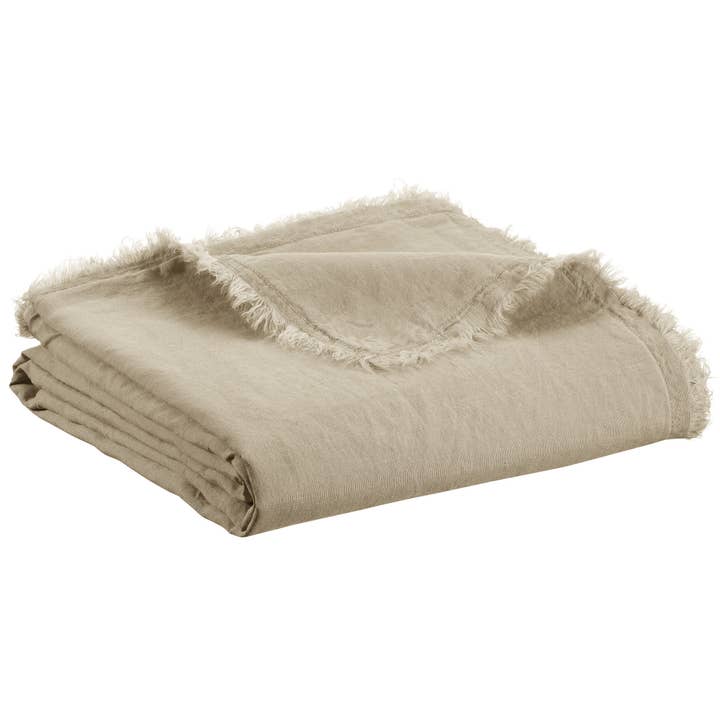 Maison Vivaraise & La Cerise sur le Gâteau - Wholesale Deken - Zeff Nomad natuurlijke deken 130 x 180 cm