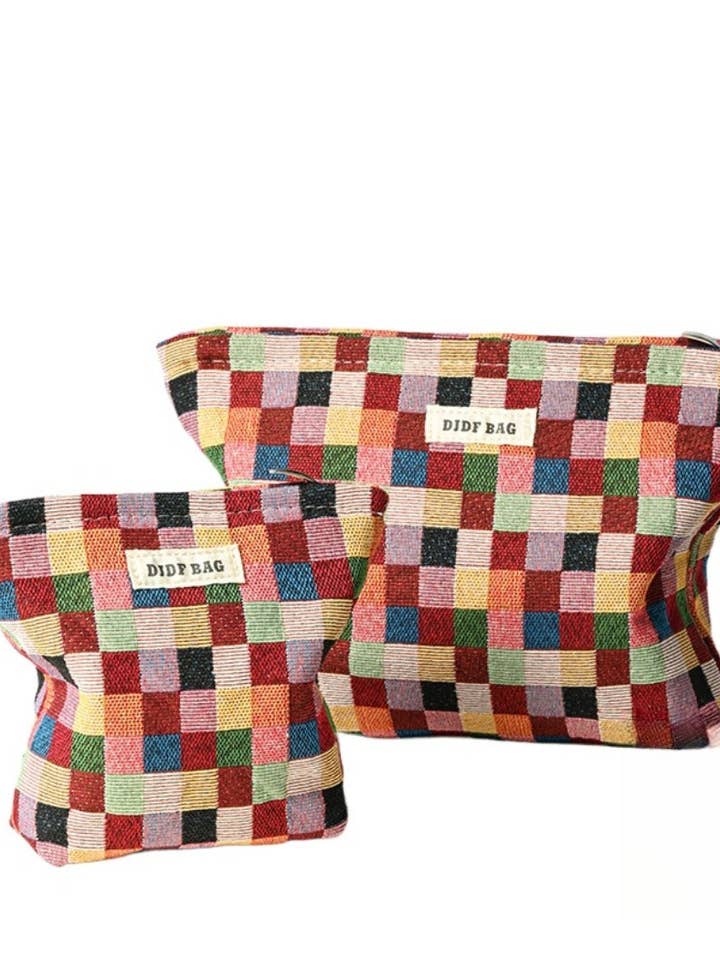 Cosbai - Vintage Bunte Patchwork-Clutch mit Reißverschluss für den Großhandel von Funkyrel® Atzbranding Limited