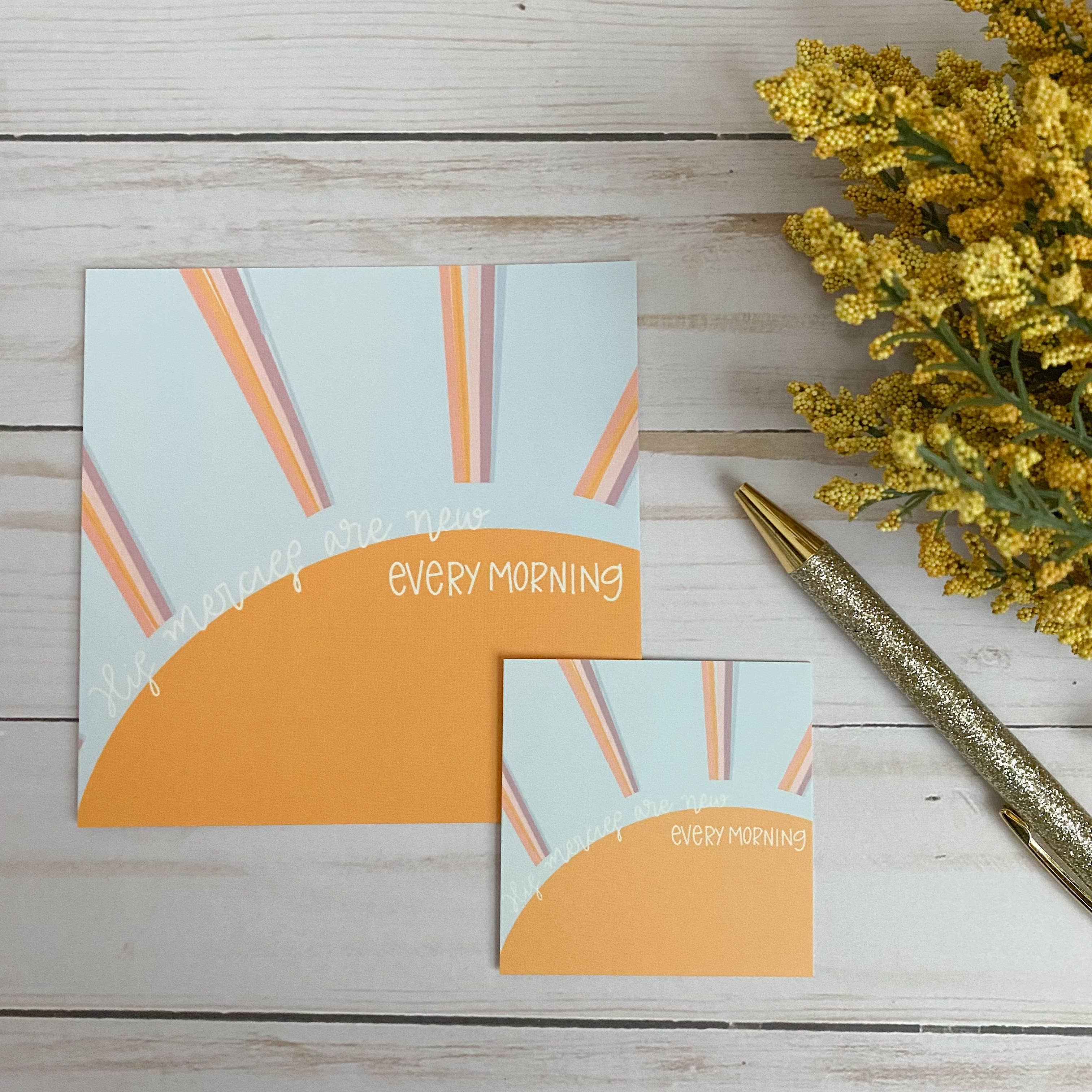 swaygirls - Wholesale Religious Card - Scripture Cards | Lamentations 3:22-23 | Prayer Cards1