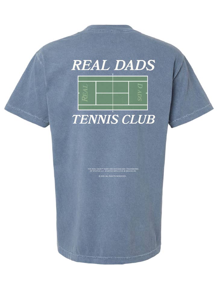 T-shirt du club de tennis Real Dads pour la vente par The Real Dads