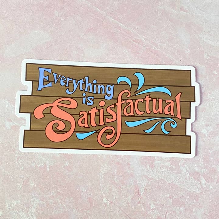 Charmed & Cozy - Wholesale Sticker - Satisfactual theme park sticker0