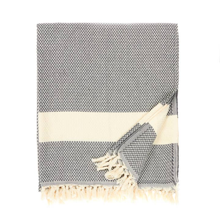 Riviera Towel Company - Wholesale Throw Blanket - Crosshatch Blanket - More Colors Available