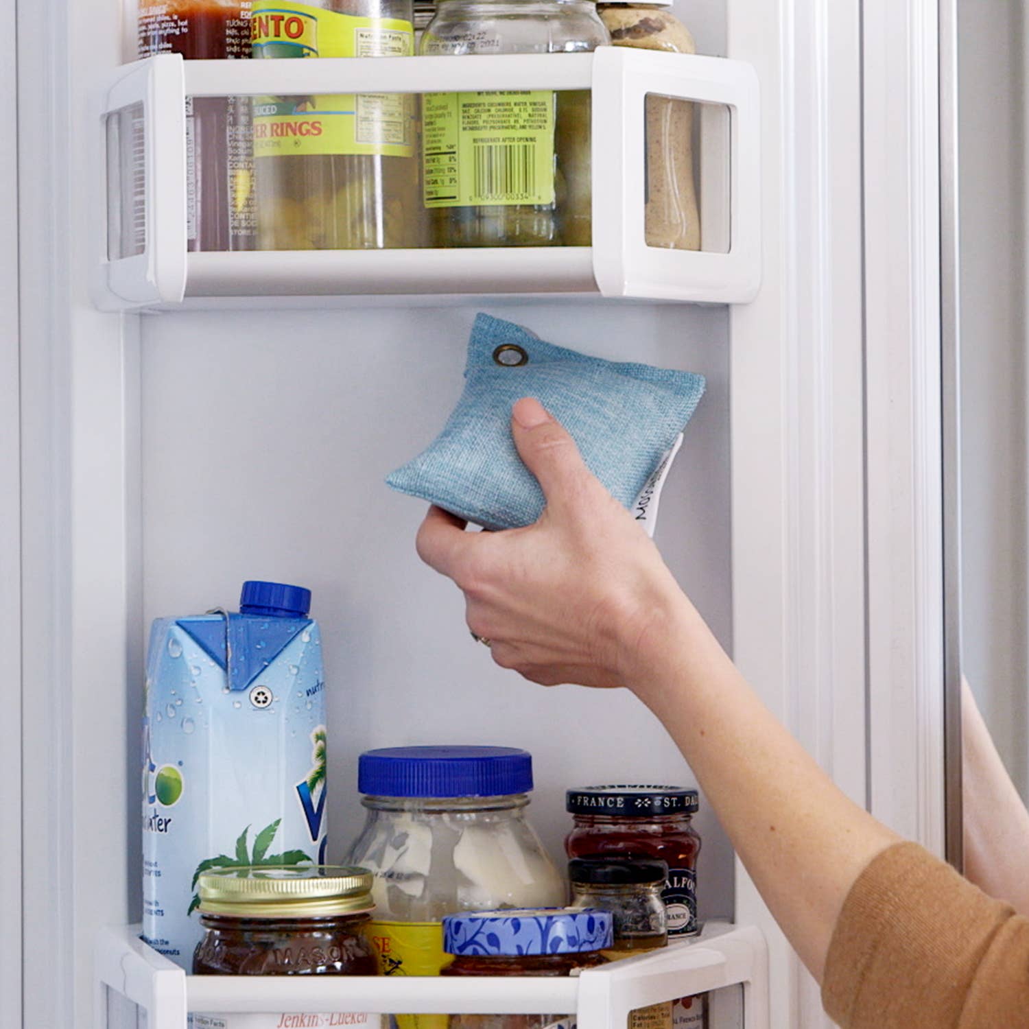 Moso Natural - Wholesale Kitchen storage/organiser - Fridge & Freezer Deodorizer w/ Bamboo Charcoal, Long-Lasting2