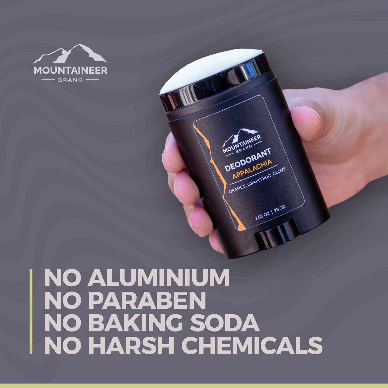 Mountaineer Brand - Wholesale Deodorant - Unisex - Natural Deodorant|Aluminum-Free, All-Natural Odor Protection3