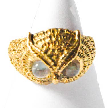 Wise Owl Adjustable Ring for wholesale by Zumki