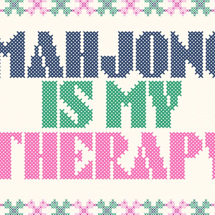 TAYLOR GRAY - Wholesale Decorative Tray - 11x17 MAHJONG MADNESS VOL 2 insert set of 107