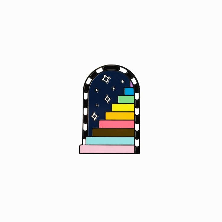 Pin de escalera Mystical Rainbow para venta al por mayor de Bianca's Design Shop