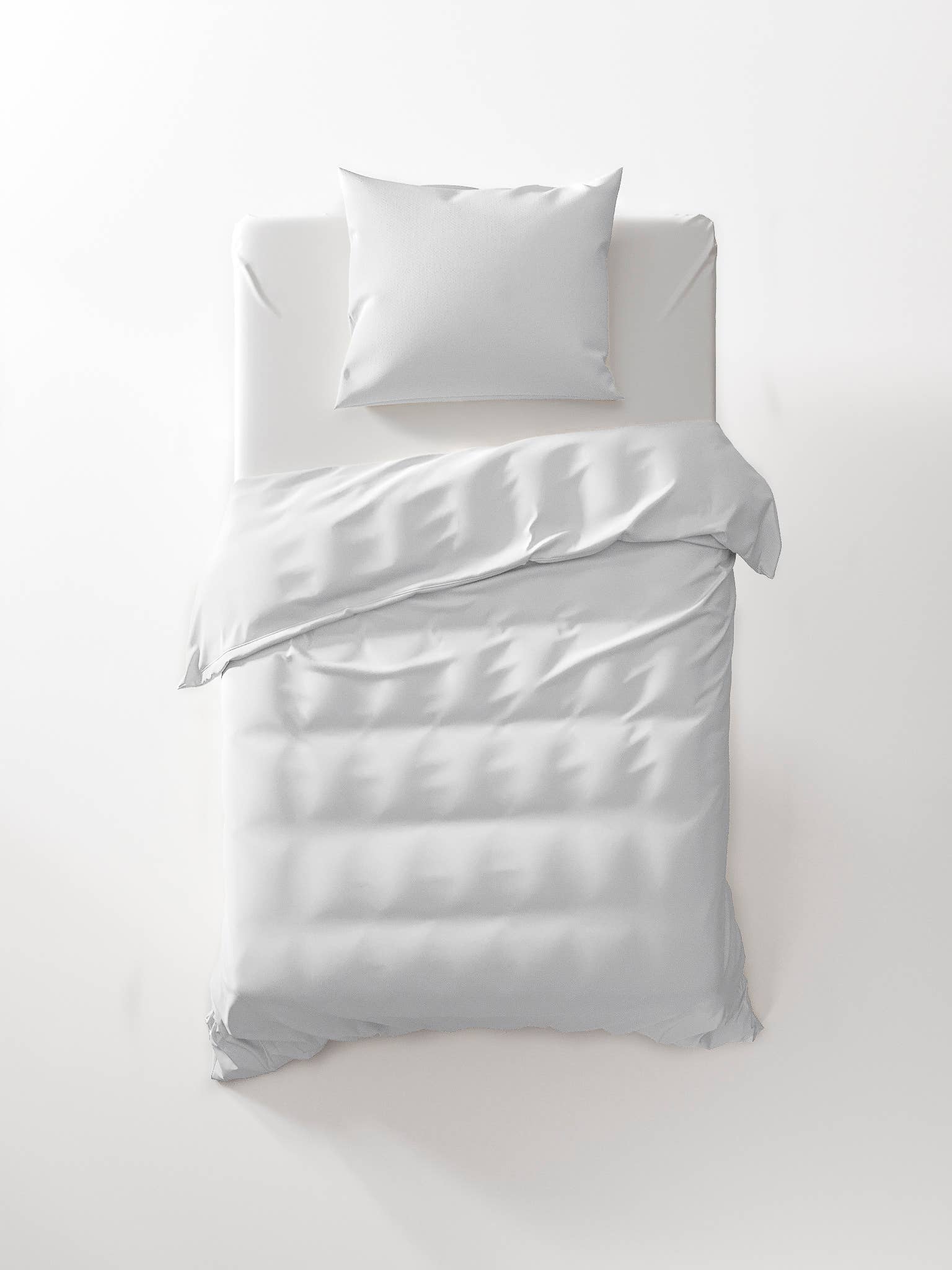 Heckettlane - Wholesale Bedding Set - Percale Bettwäsche (German version) 135 Optic White0