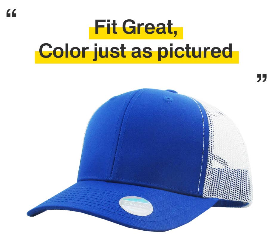 KBETHOS - Wholesale Trucker Hat - Unisex - CLASSIC 6 PANEL MESH BACK141