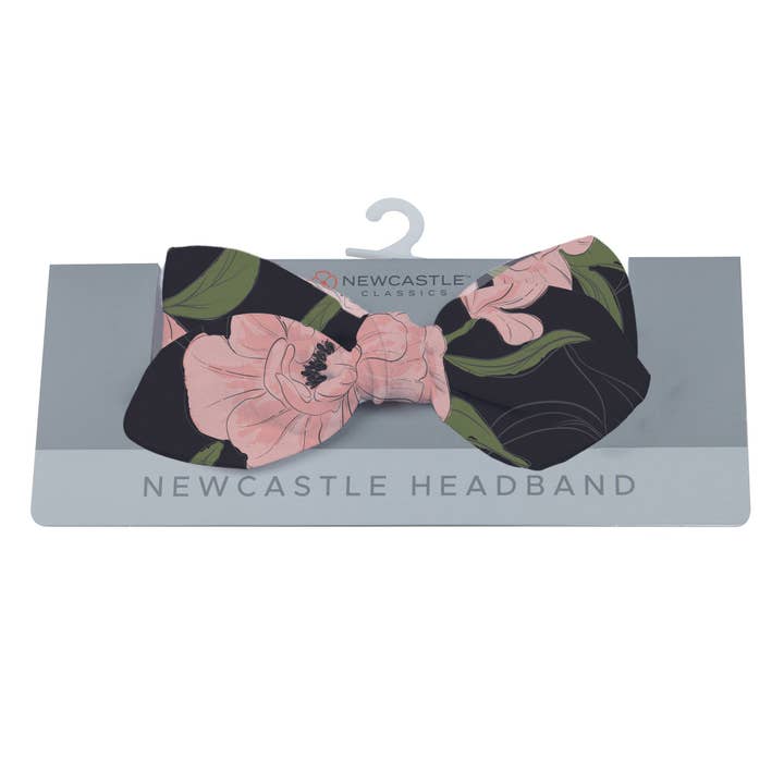 Peonies Newcastle Headband for wholesale by Newcastle Classics