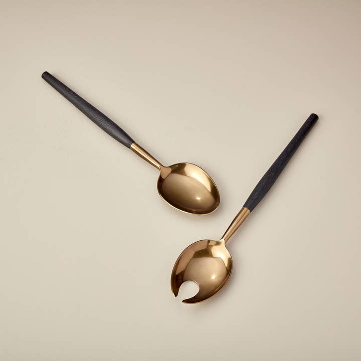 Arendal Aged Bronze Serving Set for wholesale by Be Home US