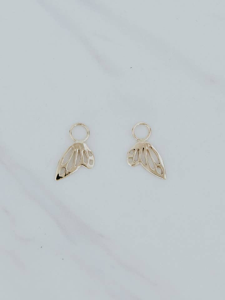 Oorbellen Charms - Kleine Vleugels voor wholesale door Wings Hawaii